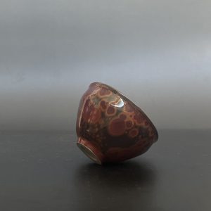 铁红金圈釉95杯8