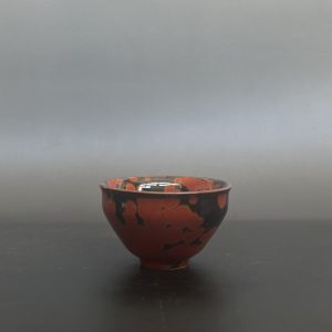 铁红金圈釉95杯6