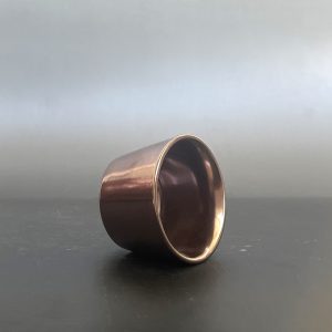 金色油滴釉直身杯