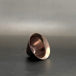 金色油滴釉小斗笠杯